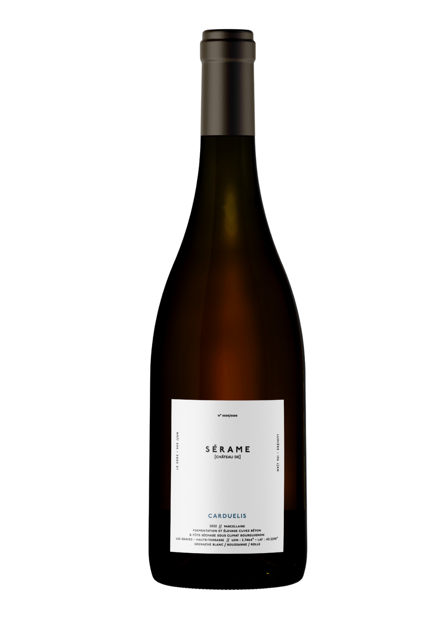 Chant Libre wine bottle