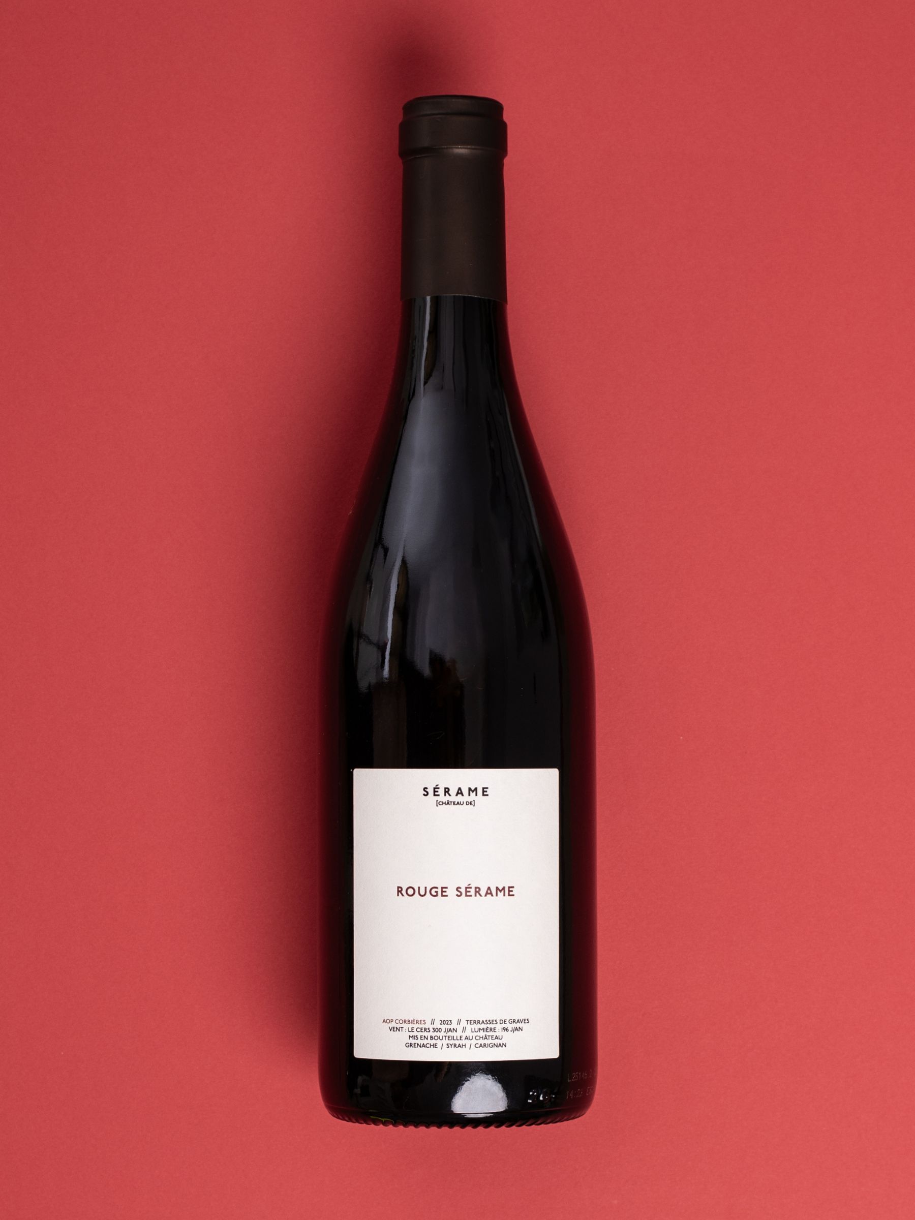 Rouge Sérame Wine Bottle 3
